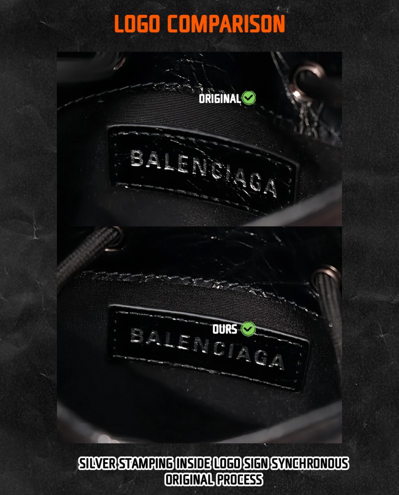 Balenciaga Explorer Arena leather strap pouch 6