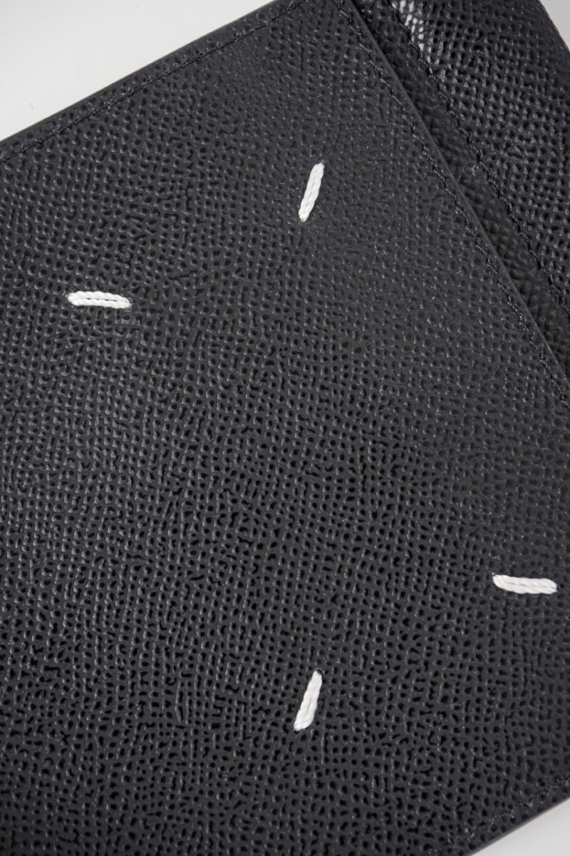 Maison Margiela Black Four Stitches Phone Bag 8