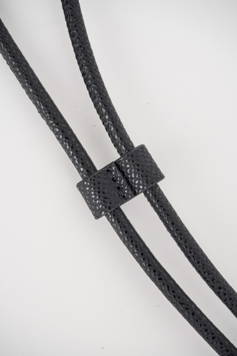 Maison Margiela Black Four Stitches Phone Bag 10