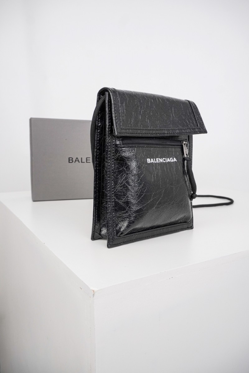Balenciaga Explorer Arena leather strap pouch 8