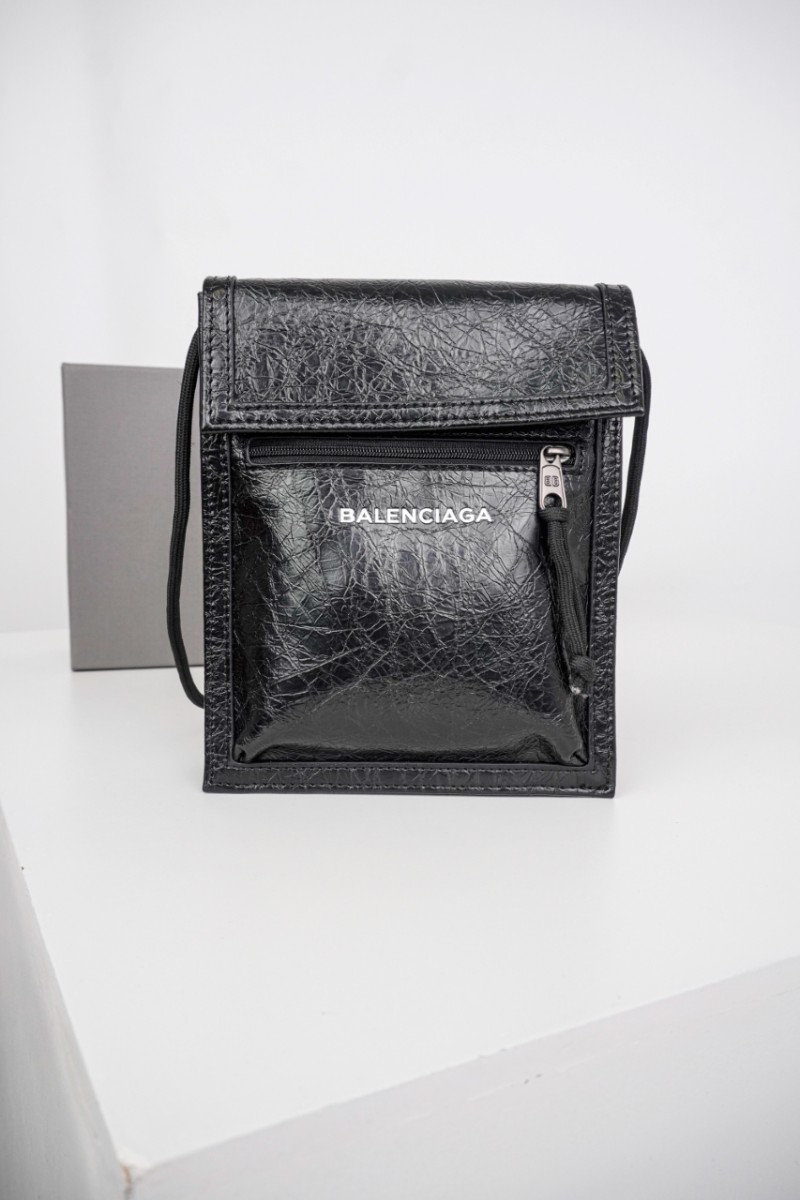 Balenciaga Explorer Arena leather strap pouch 9