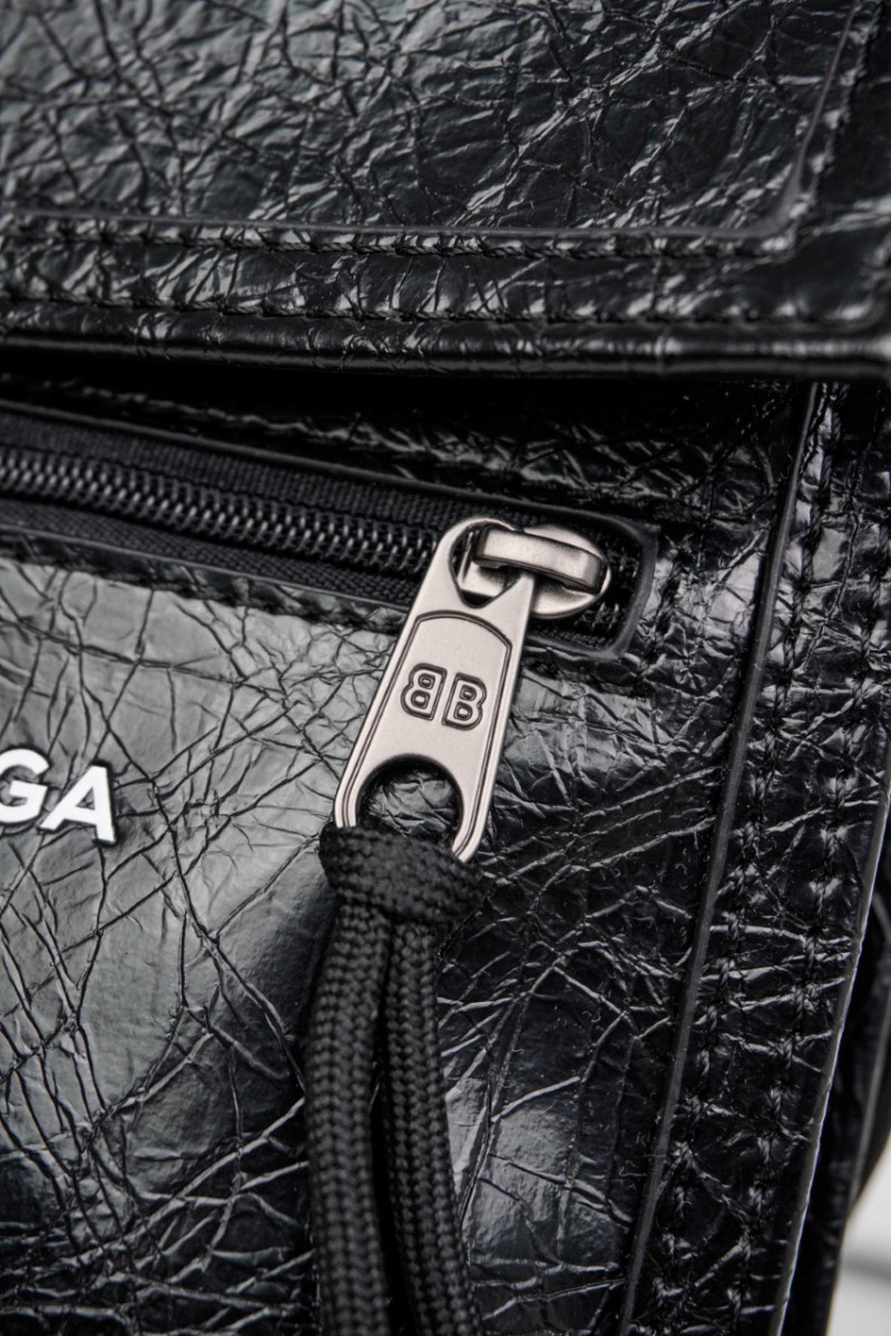 Balenciaga Explorer Arena leather strap pouch 15