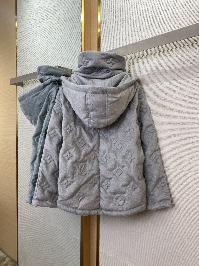 LV Steel Printed Old Flower Down Jacket 5