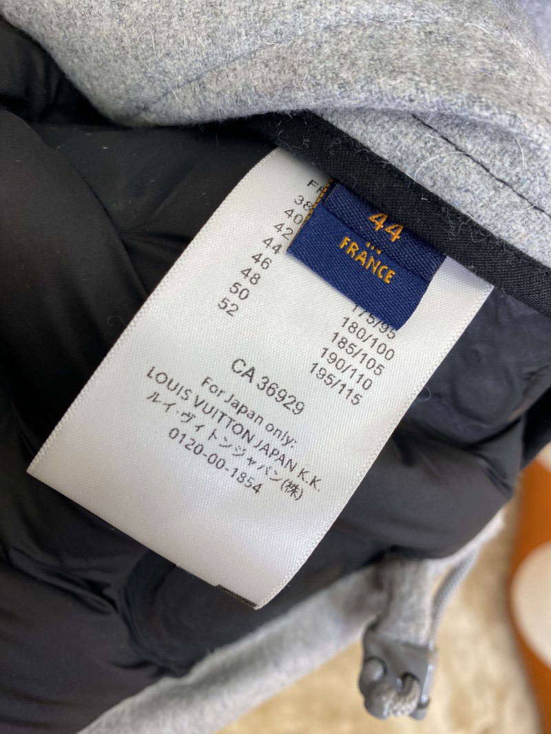 LV Steel Printed Old Flower Down Jacket 8