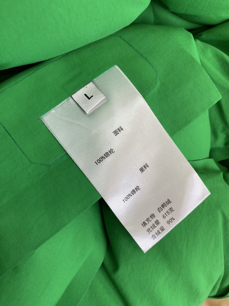 Bottega Veneta Braided Down Vest Green 8