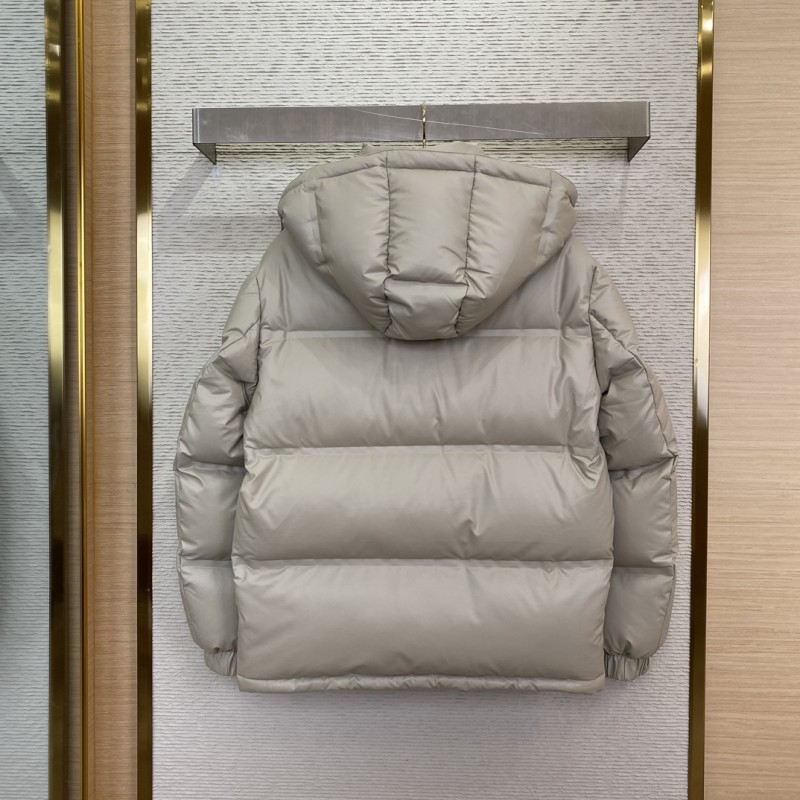 PRADA feather down jacket beige 1