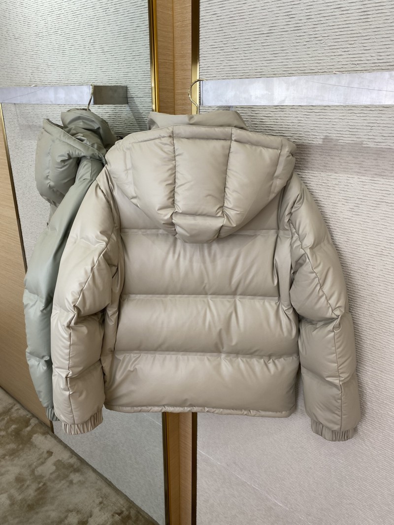 PRADA feather down jacket beige 7