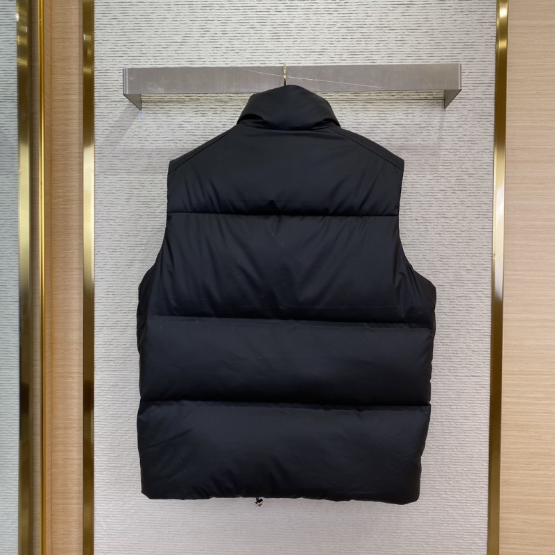 PRADA down waistcoat black 1