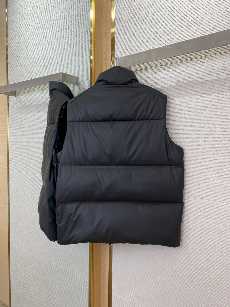 PRADA down waistcoat black 5