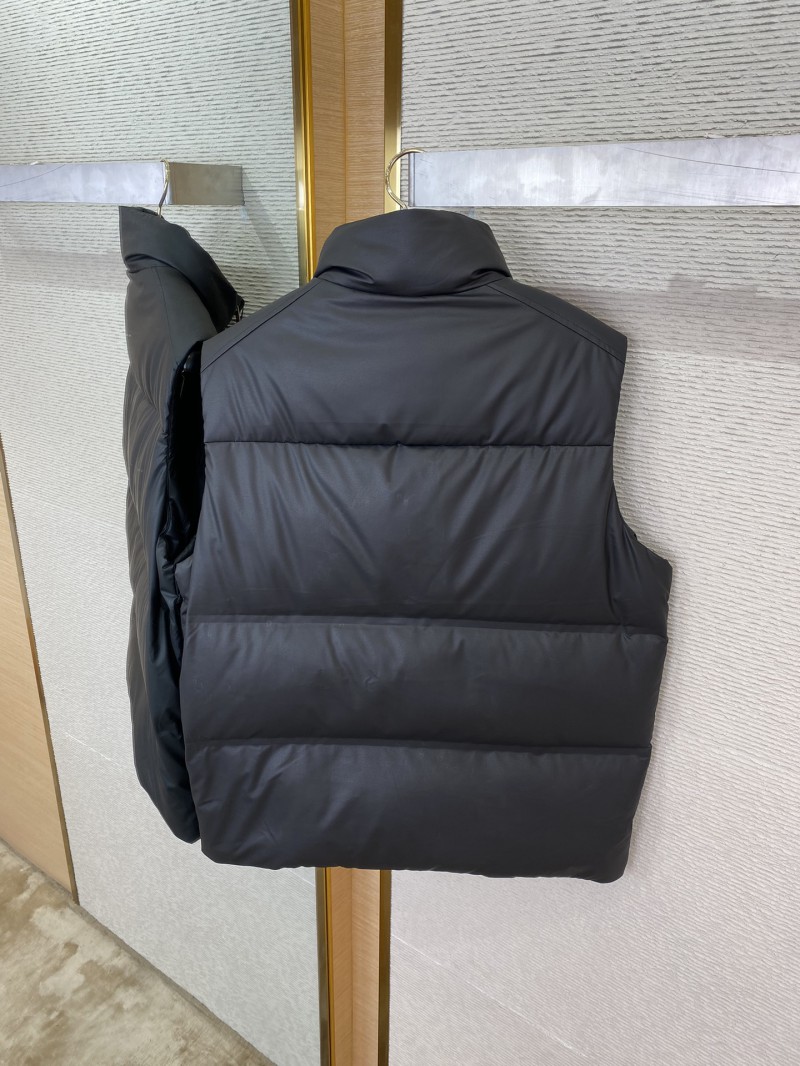 PRADA down waistcoat black 7