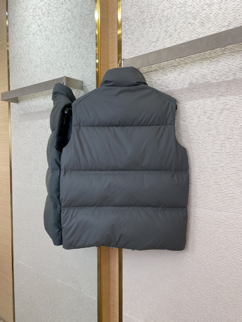 PRADA feather waistcoat grey 5