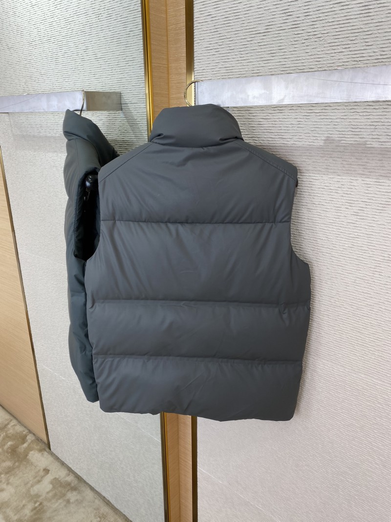 PRADA feather waistcoat grey 7