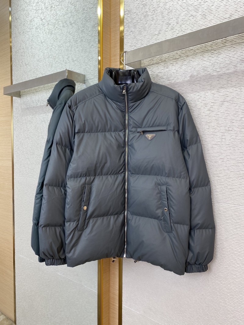PRADA feather jacket grey 6