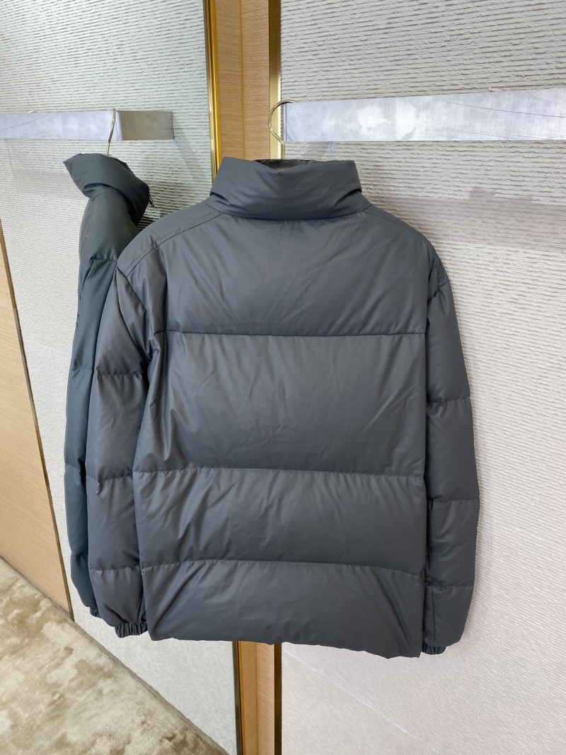 PRADA feather jacket grey 7