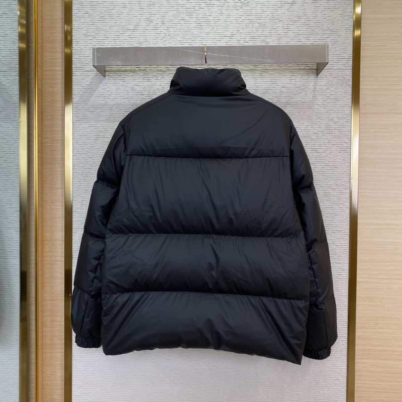 PRADA feather jacket black 1