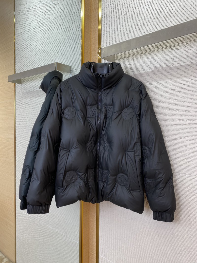 LV Logo Steel Print Down Jacket 4