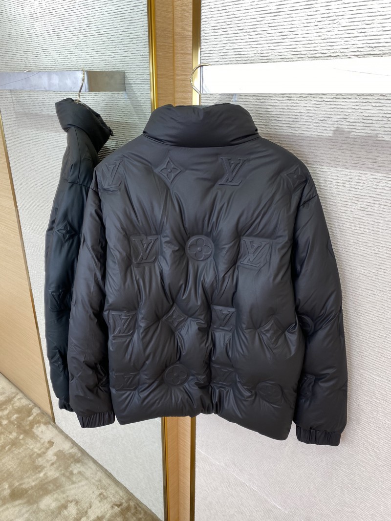 LV Logo Steel Print Down Jacket 7