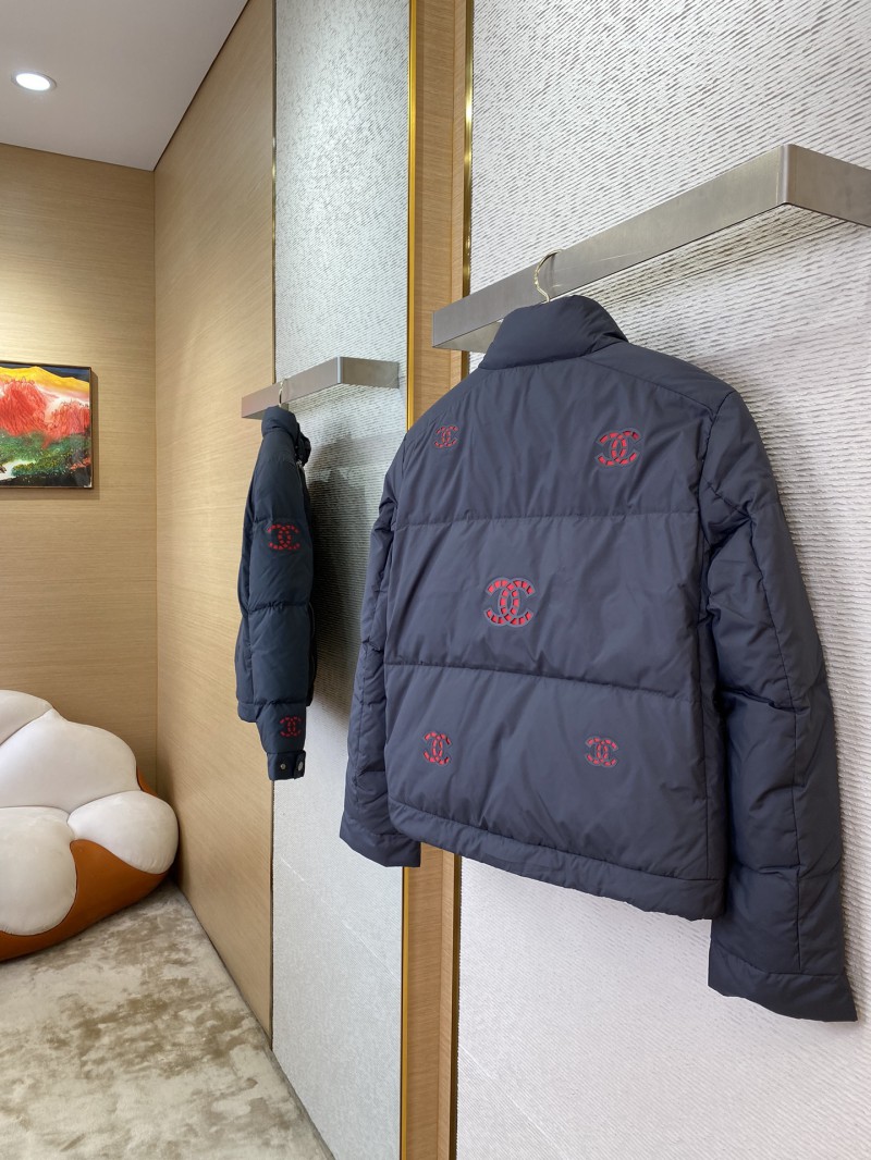 CHANEL cut-out down jacket 3