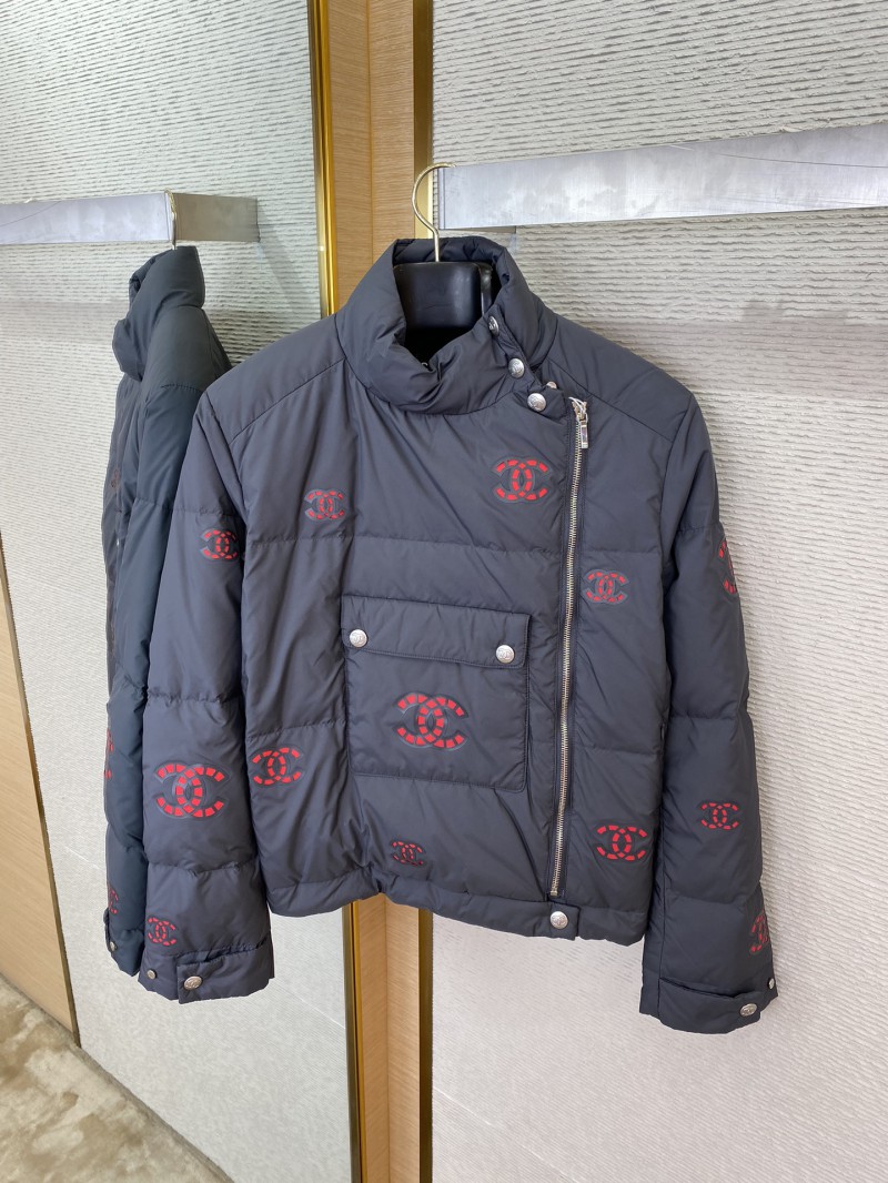 CHANEL cut-out down jacket 6