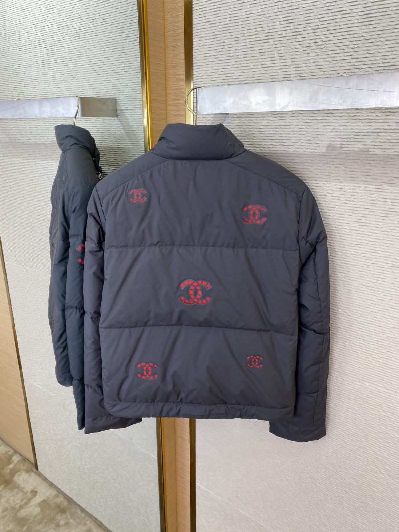 CHANEL cut-out down jacket 7