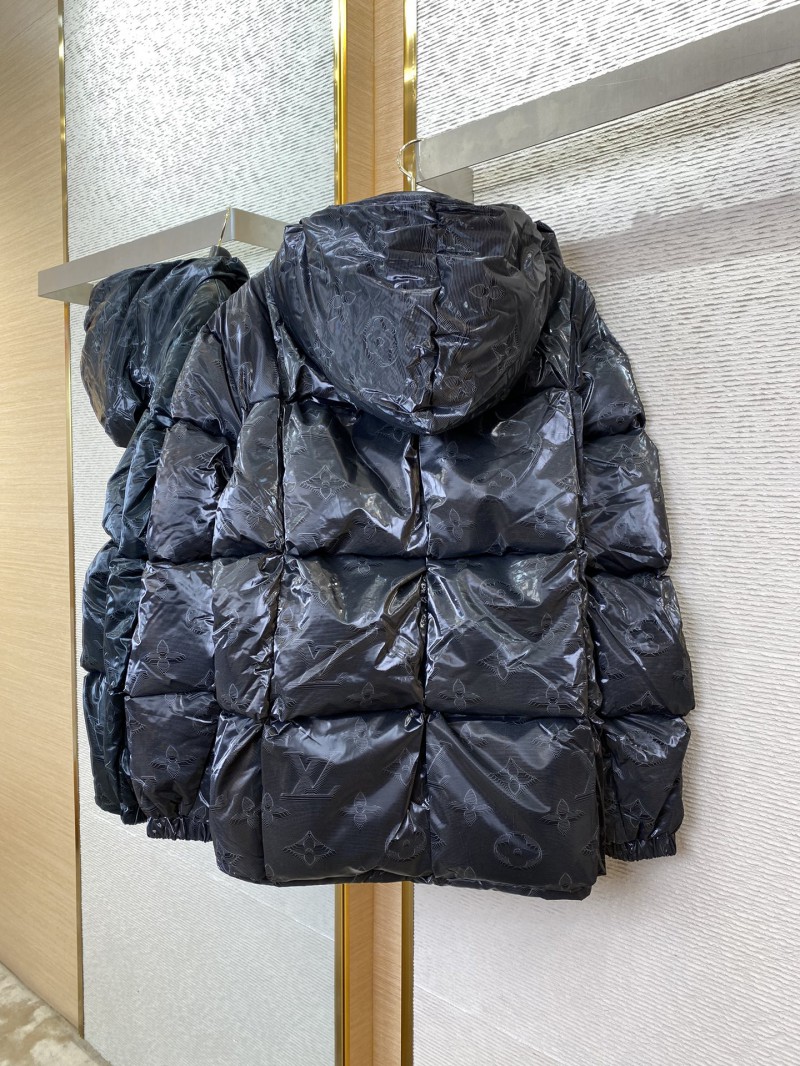 LV dark jacquard down jacket 5