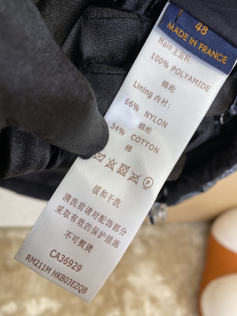 LV dark jacquard down jacket 8