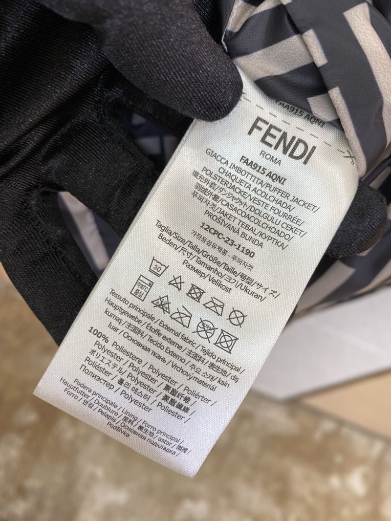 Fendi Reversible Down Vest 8