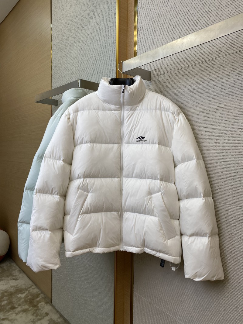 Balenciaga 3M Logo Down Jacket White 4