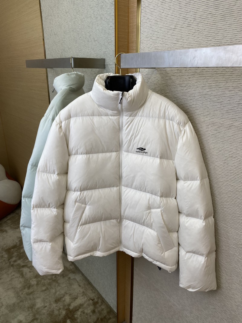 Balenciaga 3M Logo Down Jacket White 5