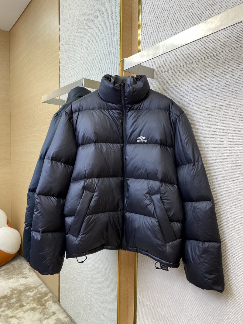 Balenciaga 3M Logo Down Jacket Black 4
