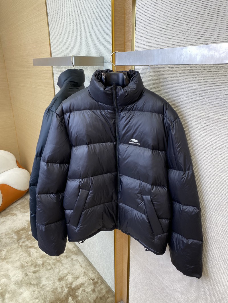 Balenciaga 3M Logo Down Jacket Black 6