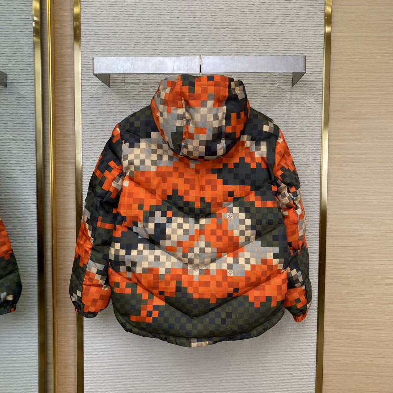 LV Camouflage Tessellated Cotton Jacket 1