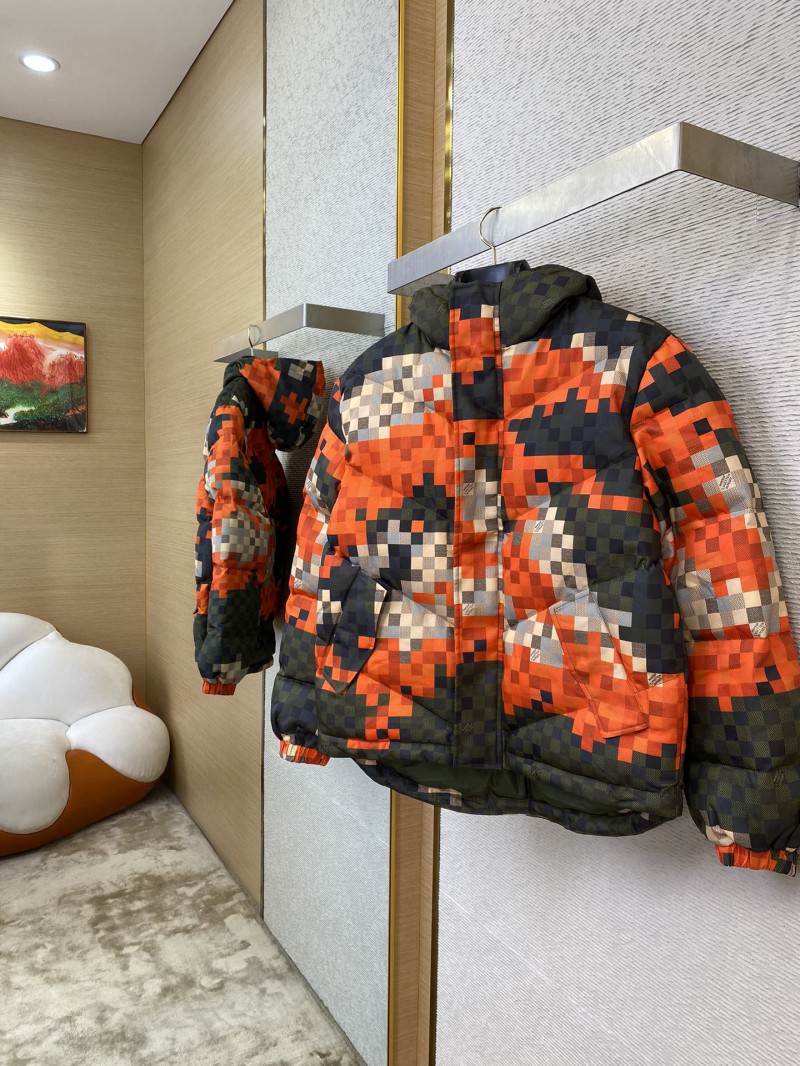LV Camouflage Tessellated Cotton Jacket 2
