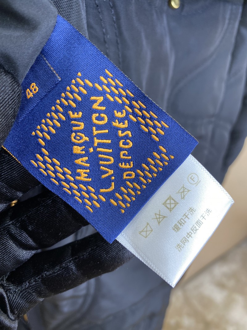 LV Turquoise Cotton Jacket 8