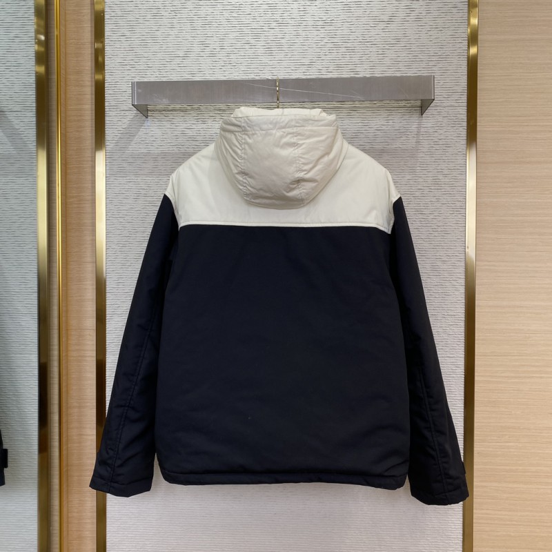 Gucci Reversible Logo Cotton Coat Jacket 1
