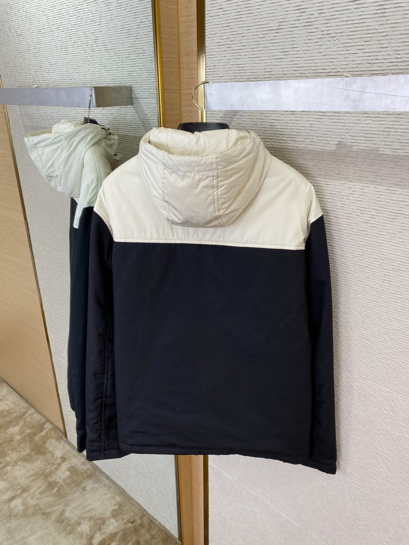 Gucci Reversible Logo Cotton Coat Jacket 7