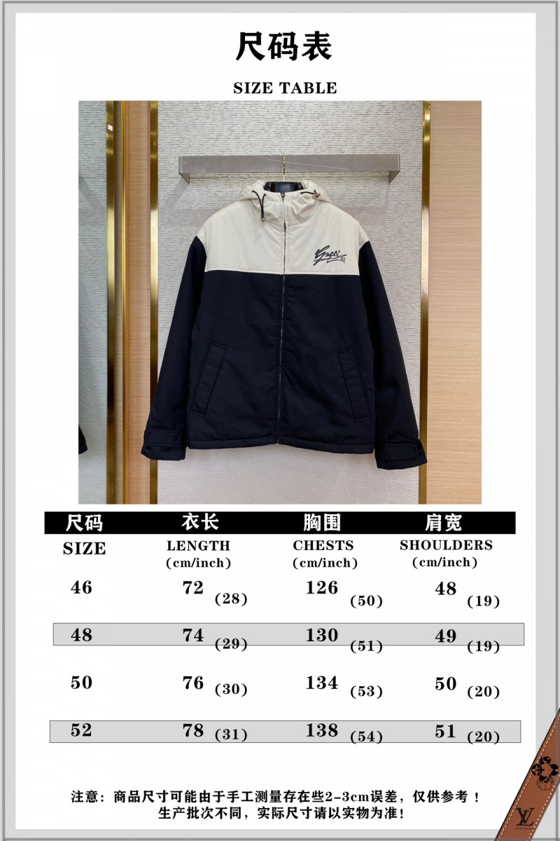 Gucci Reversible Logo Cotton Coat Jacket 9