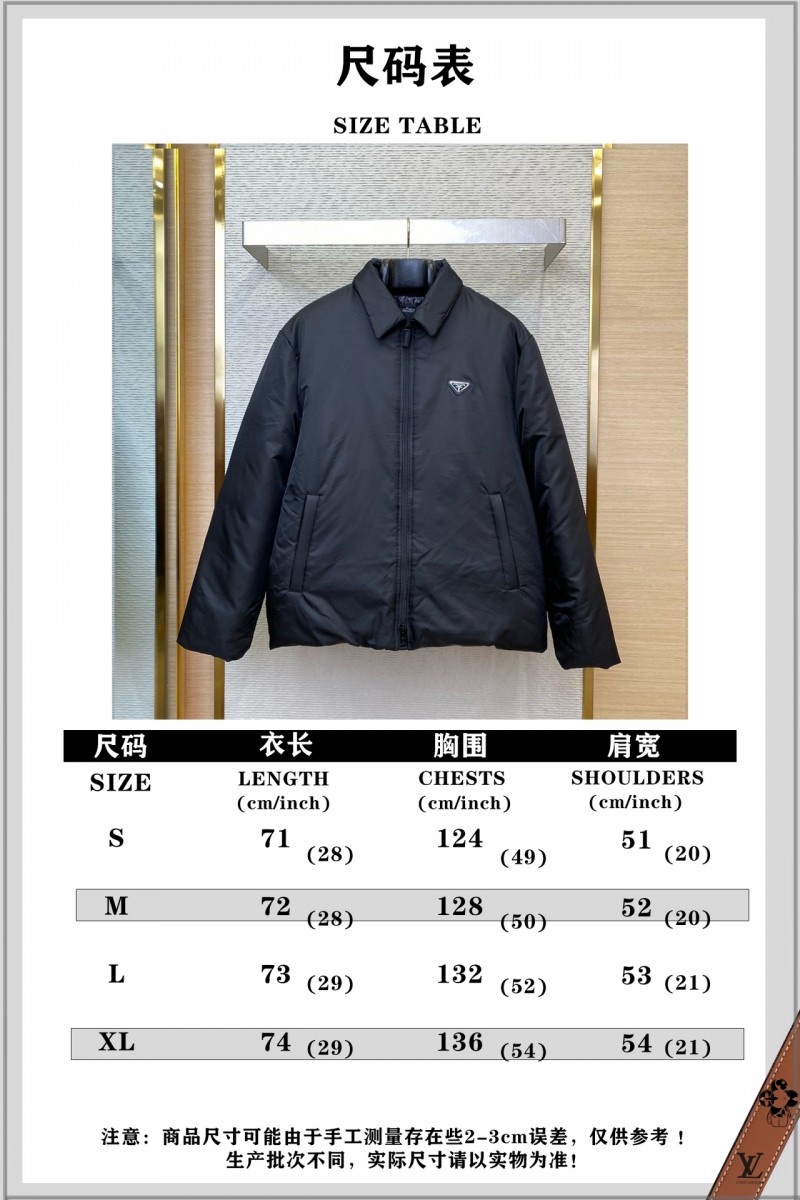 Prada Triangle Label Down Jacket 9