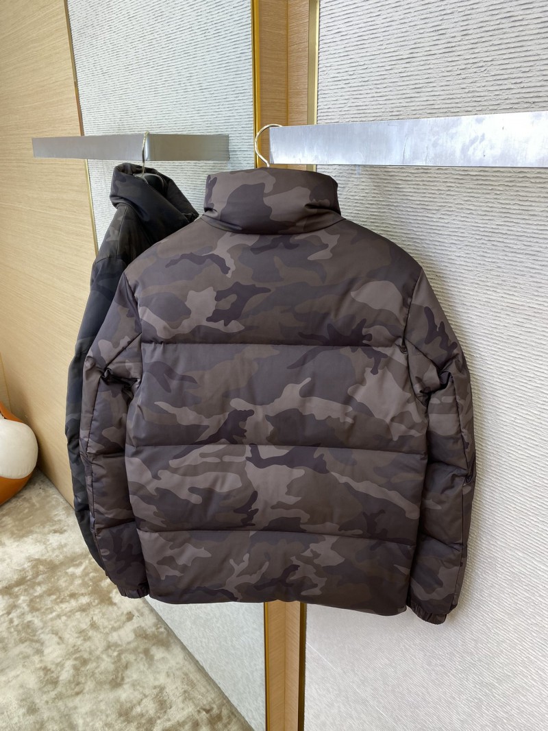 Prada Camouflage Triangle Logo Down Jacket 7