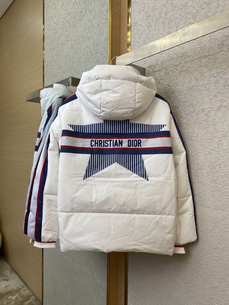Dior Clashing Stripes Pentagram Down Jacket 5