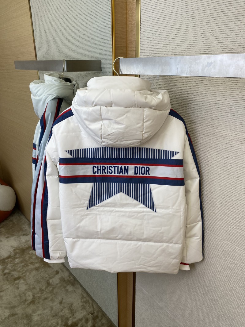 Dior Clashing Stripes Pentagram Down Jacket 7