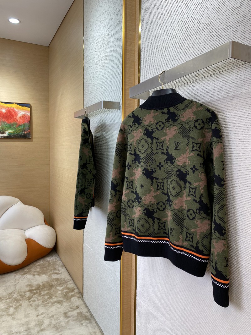 LV Camouflage Woolen Jacket Coat 3