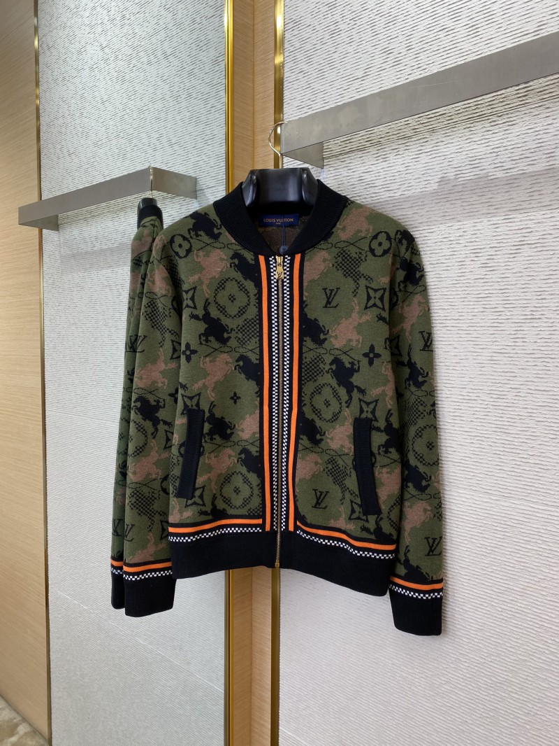 LV Camouflage Woolen Jacket Coat 4