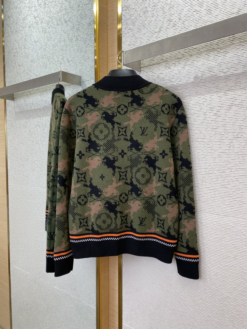 LV Camouflage Woolen Jacket Coat 5
