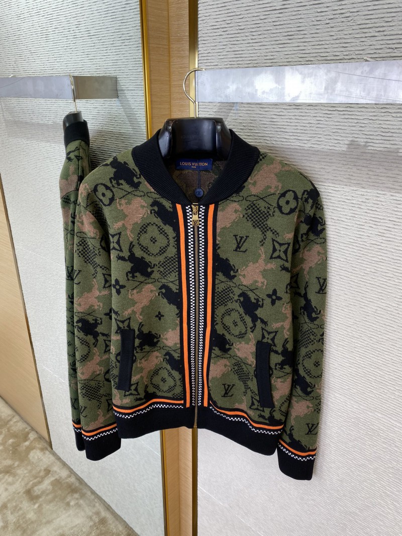 LV Camouflage Woolen Jacket Coat 6
