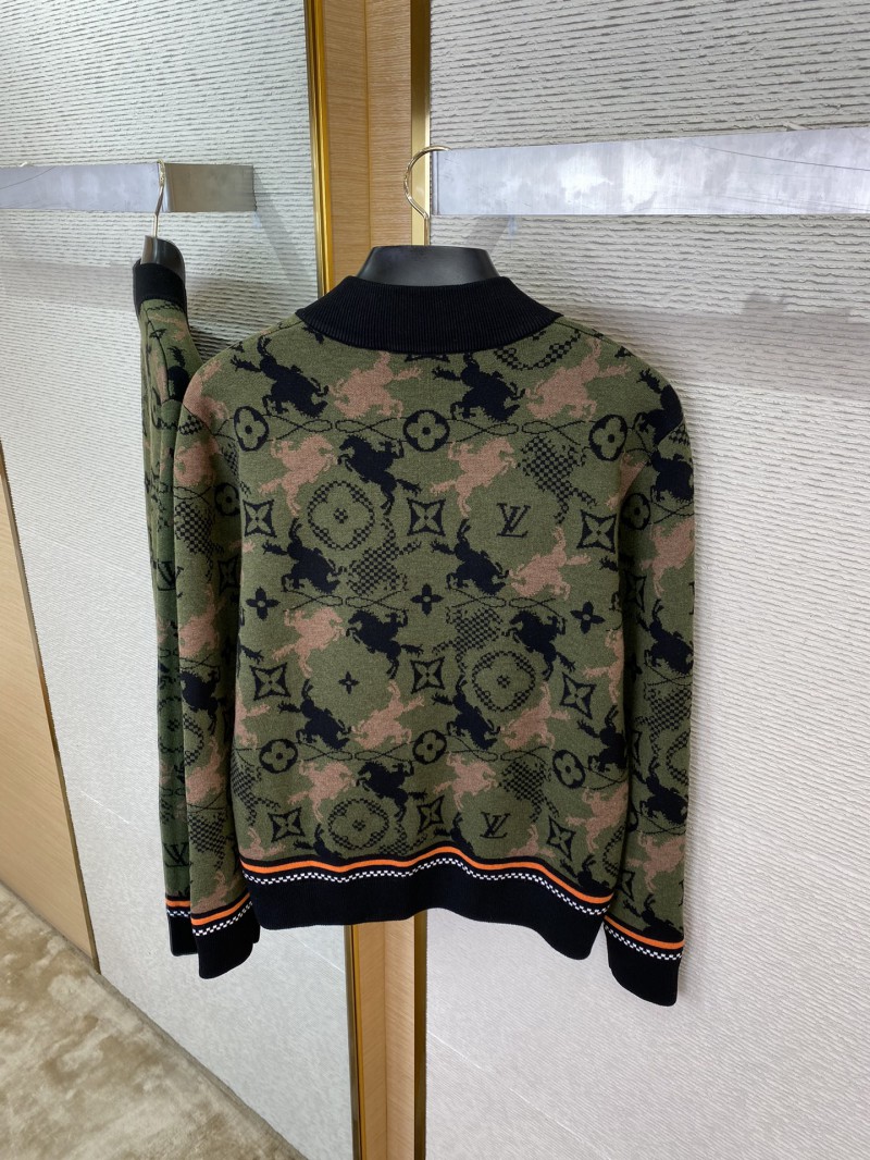 LV Camouflage Woolen Jacket Coat 7