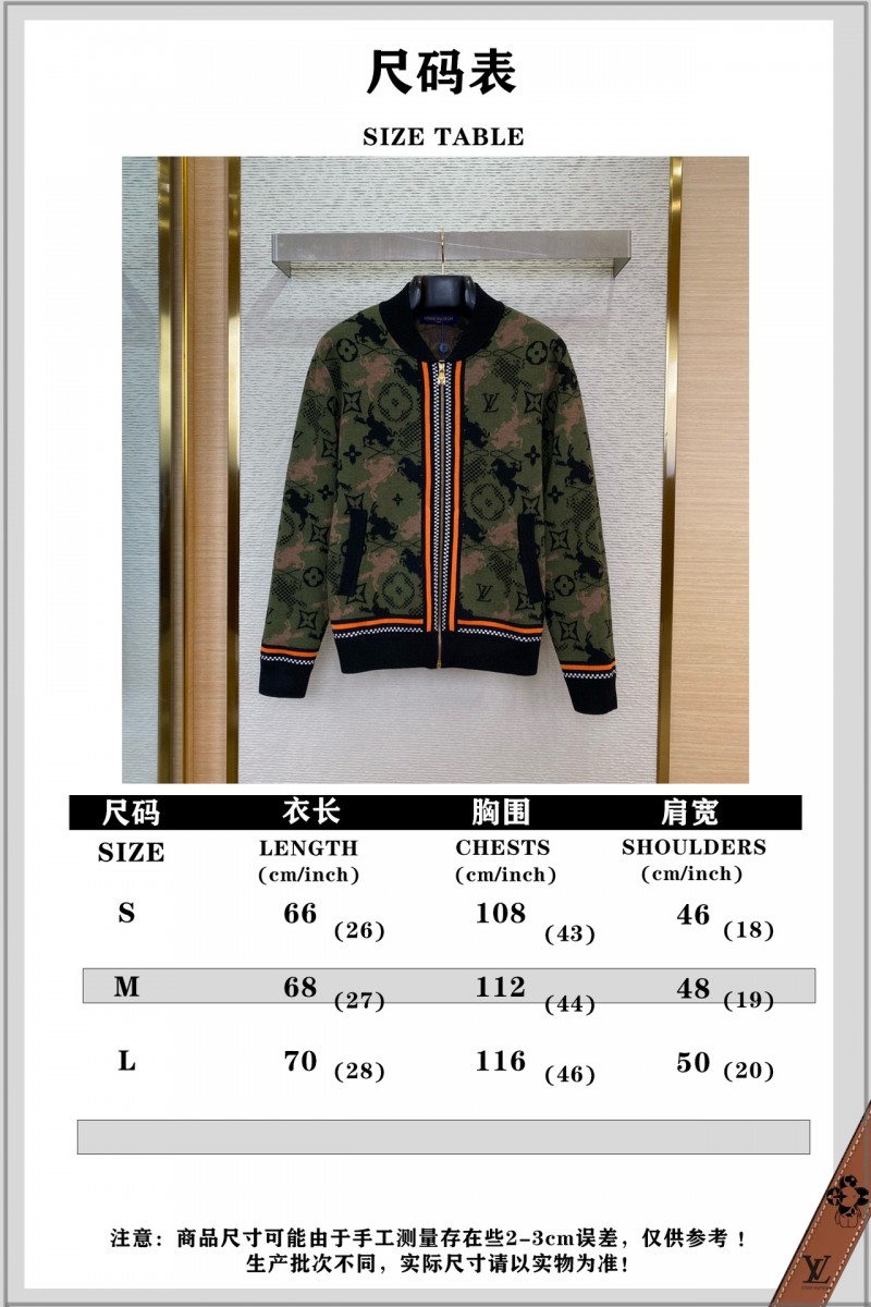 LV Camouflage Woolen Jacket Coat 9