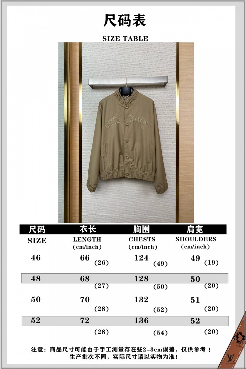 LV Fiton Embroidered Jacket Coat 9