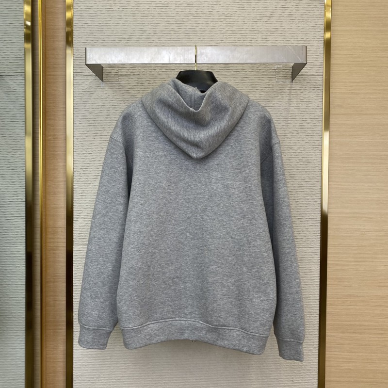 Prada Space Cotton Triangle Label Hooded Jacket 1