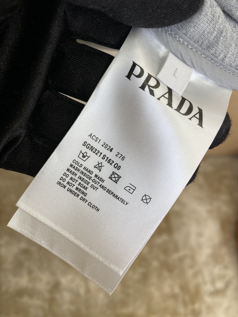 Prada Space Cotton Triangle Label Hooded Jacket 8